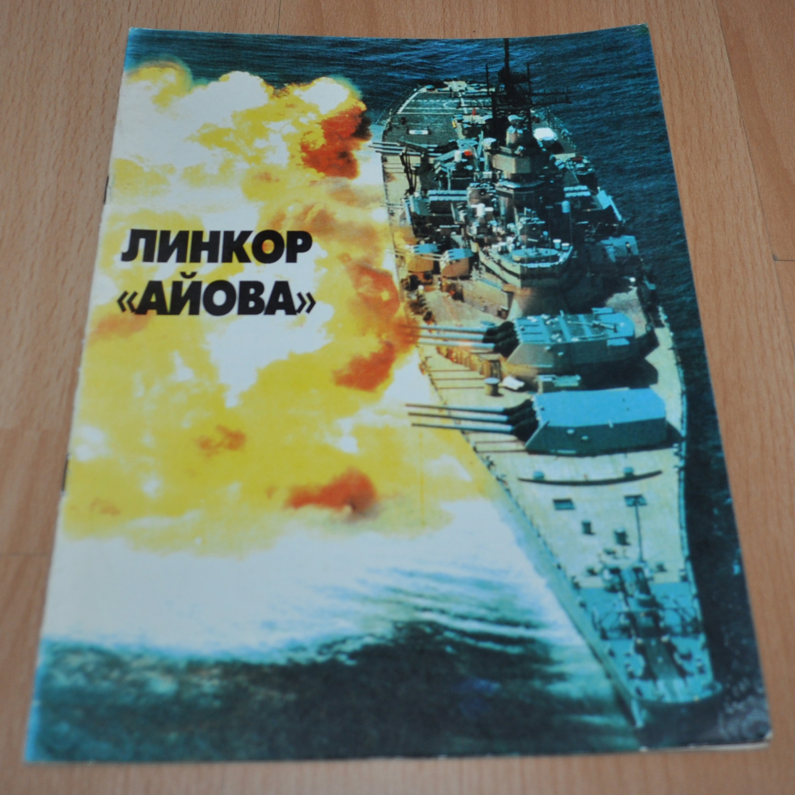 Battleship Iowa Fleet Navy Book