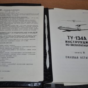 TU-134 Aeroflot Aircraft User's Manual Book 3 Power point