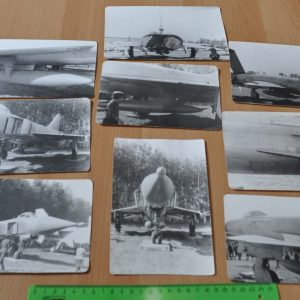 SU-15 Soviet Aircraft Lot Original 9 Photo Russian USSR