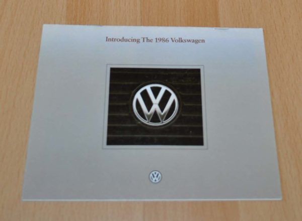 PROSPEKT VOLKSWAGEN JETTA 1986