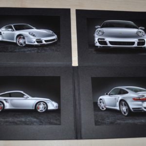 Porsche Masterwerk New 911 Turbo Photo Brochure Prospekt ENG