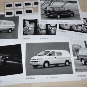 Hyundai H-1 MiniBus Van Truck Korea Factory Photo Lot