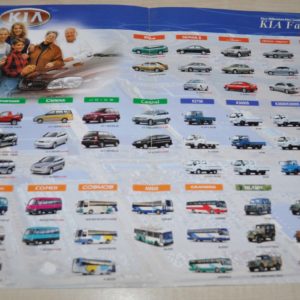 KIA Family Model Range Cars Truck Bus Sales Brochure Prospekt Korean ENG