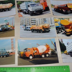 Kamaz Construction Truck Soviet USSR Photo Lot
