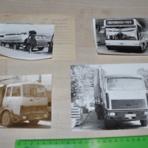 Maz Rare Truck Russian Soviet USSR Photo Lot
