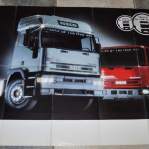 1993 Iveco Magirus Model Range Truck Bus Brochure Prospekt Poster