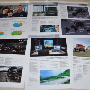 Iveco Model Range Bus Truck Brochure Prospekt ENG Lot