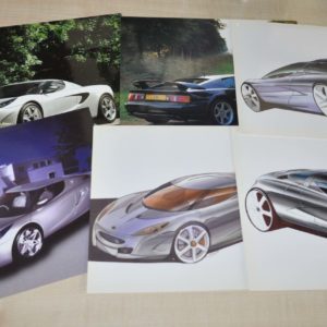 2001 Lotus Big Press Kit Brochure Prospekt Factory Photo Lot