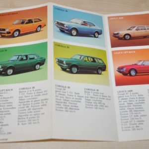 Toyota Cars Trucks Model Range Brochure Prospekt FR