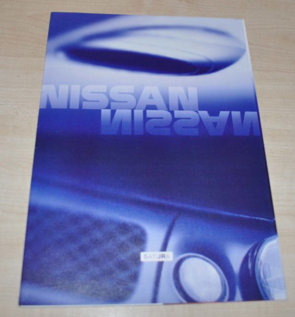 Nissan Model Range Folder Brochure Prospekt BY RU Edition – AUTO BROCHURE