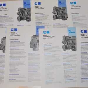 Cummins Engine M & N Series Specification Brochure Prospekt Finland