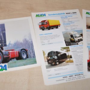 Kuda Tuning Zubehor Scania Truck Brochure Prospekt