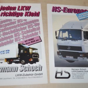 Hermann Schoch Tuning Zubehor Truck Brochure Prospekt
