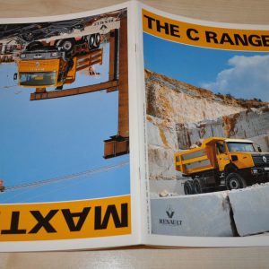 1993 1994 Renault Maxter & C Range Truck Brochure Prospekt ENG