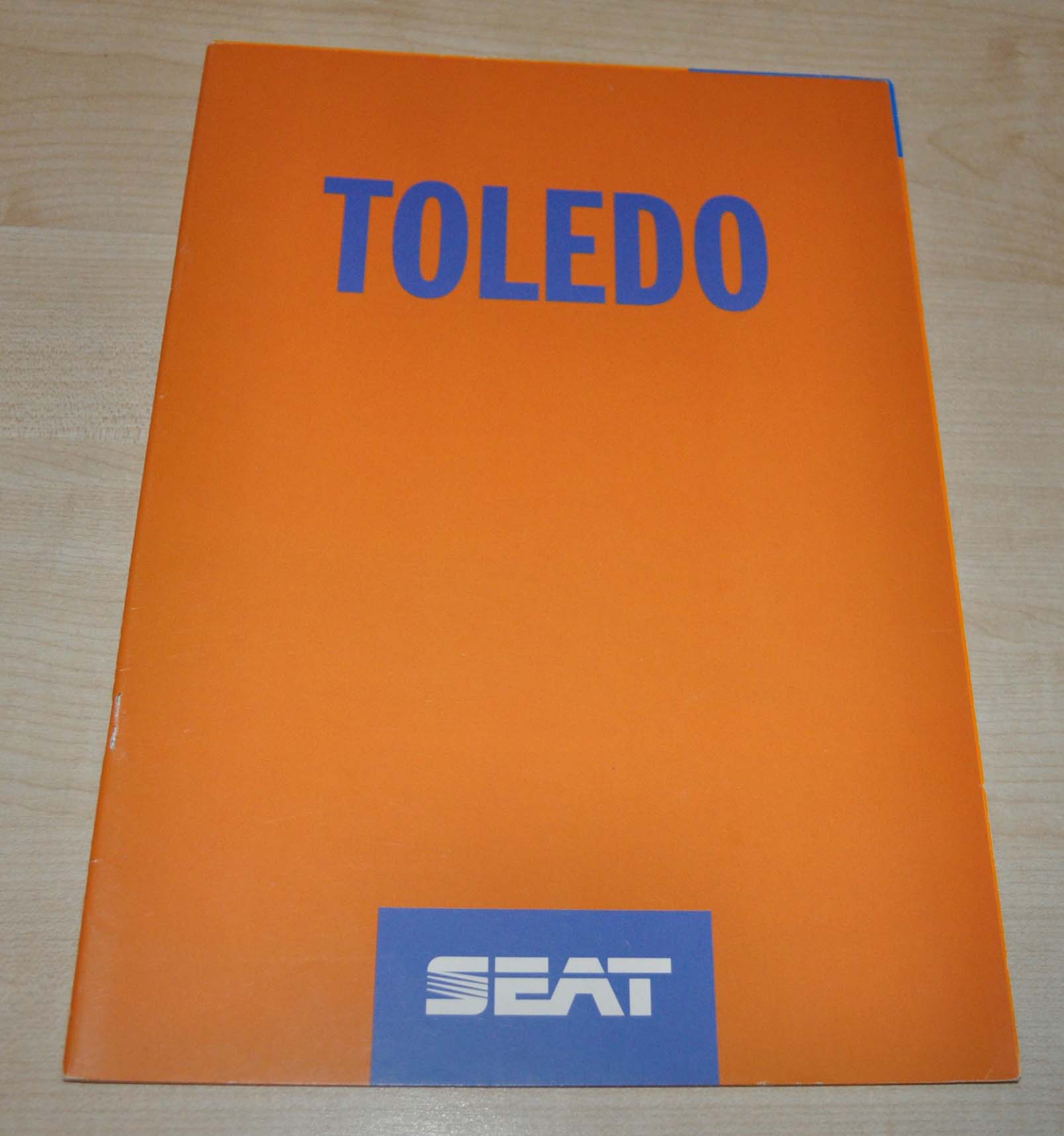 1993 SEAT Toledo Brochure Prospekt Prospectus DE Edition