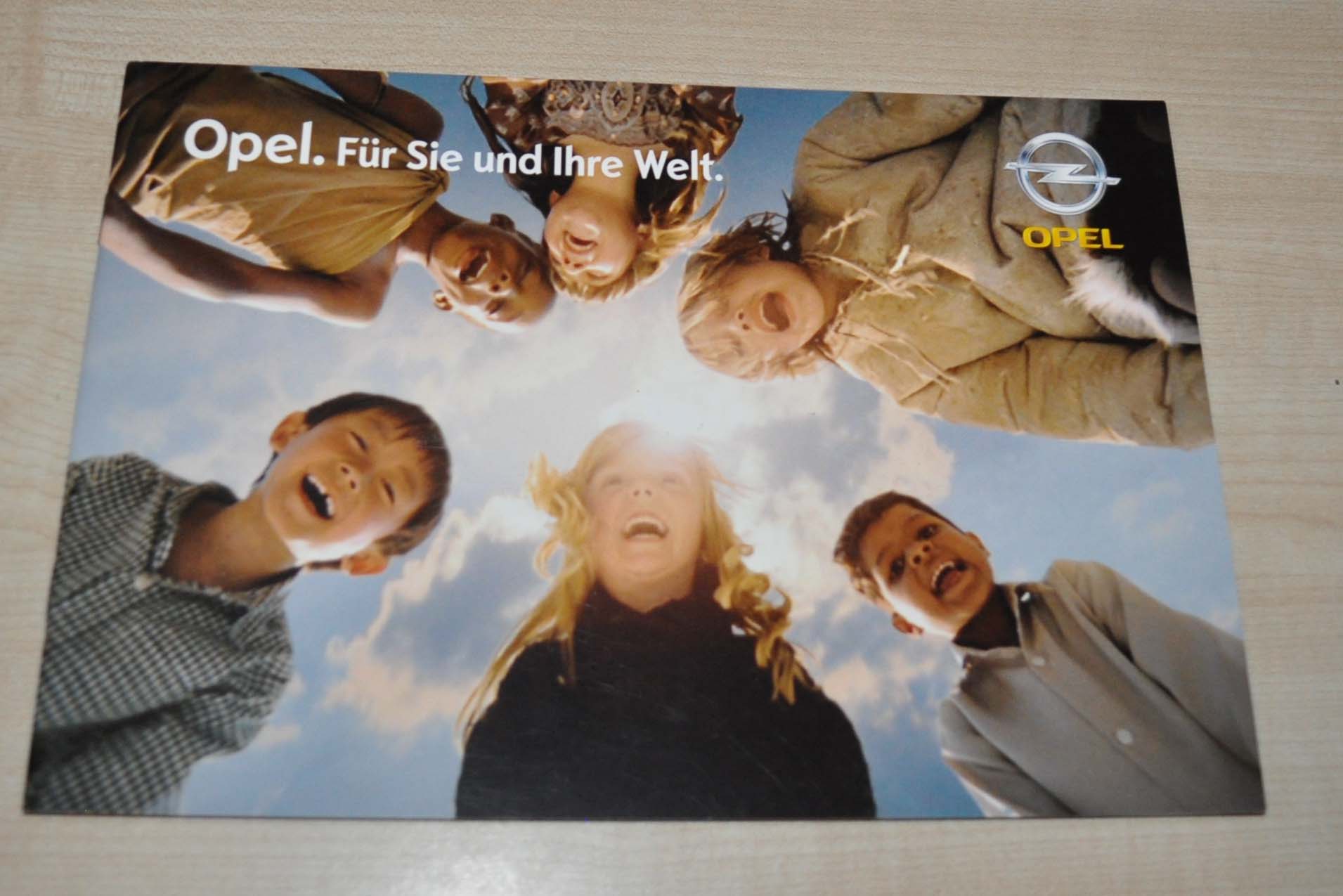 2007 Opel Model Range Corsa GT Antara Meriva Astra Zafira Vectra OPC Brochure DE