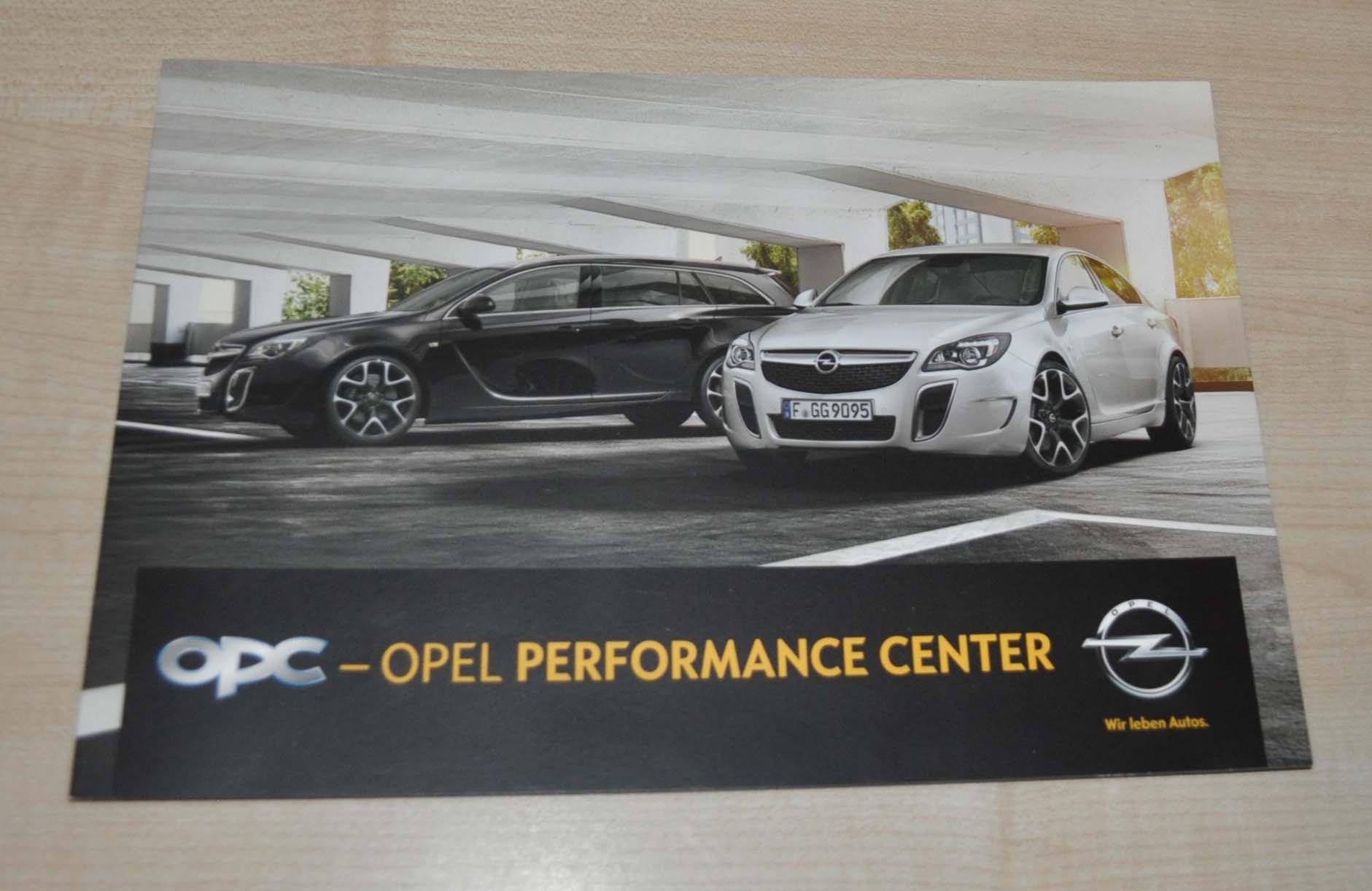 Opel OPC Performance Insignia Astra Extreme Brochure RU