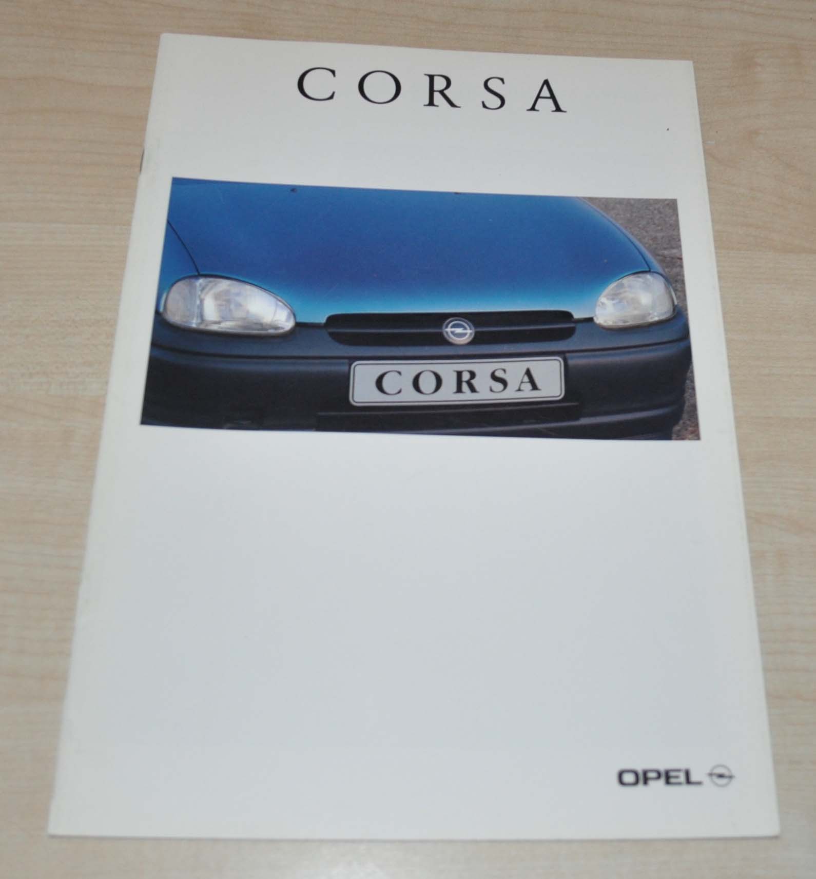 1993 Opel Corsa Brochure Prospekt Finland