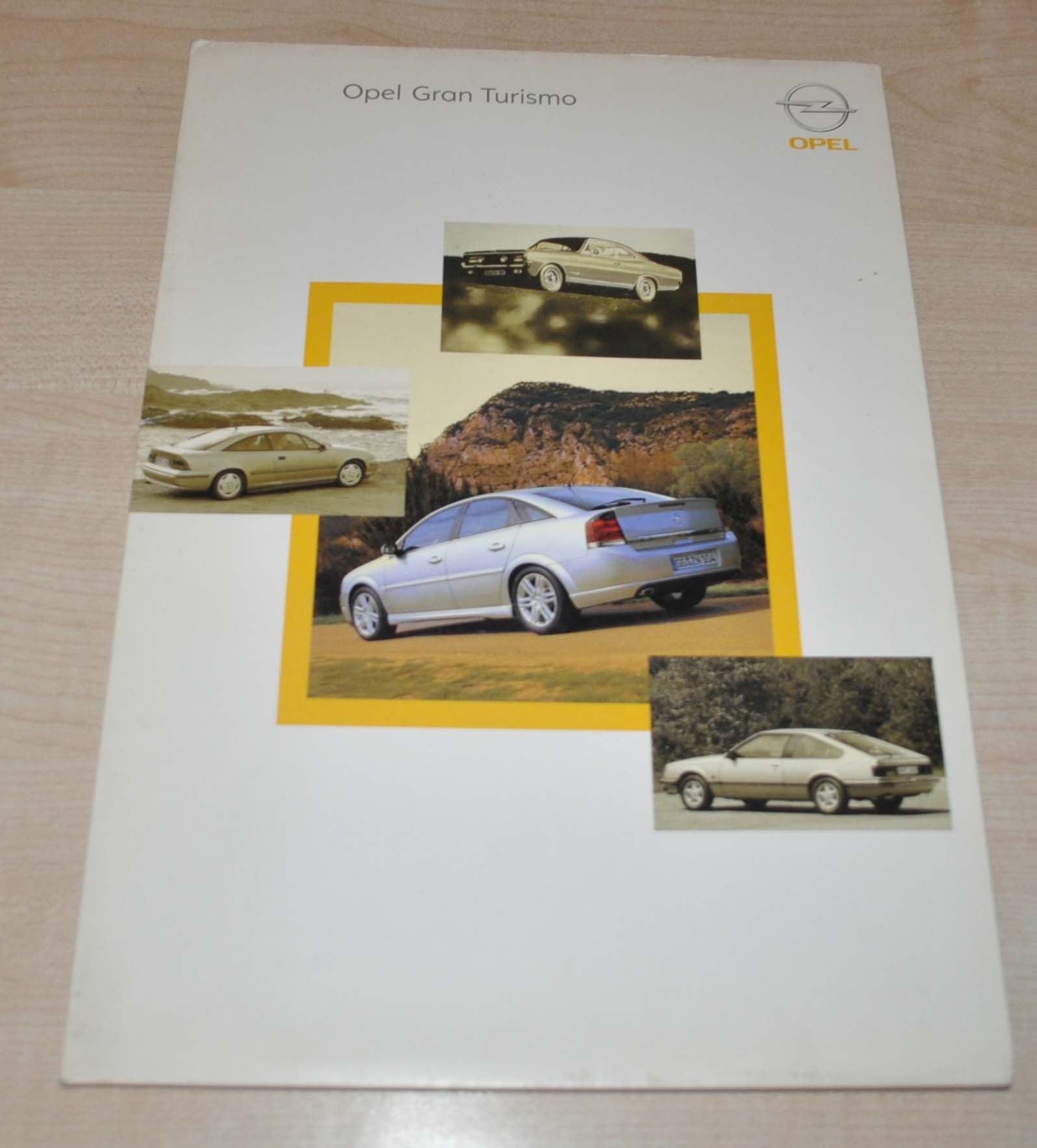 2002 Opel Gran Turismo Press Factory Photo Monza Commodore Calibra Brochure