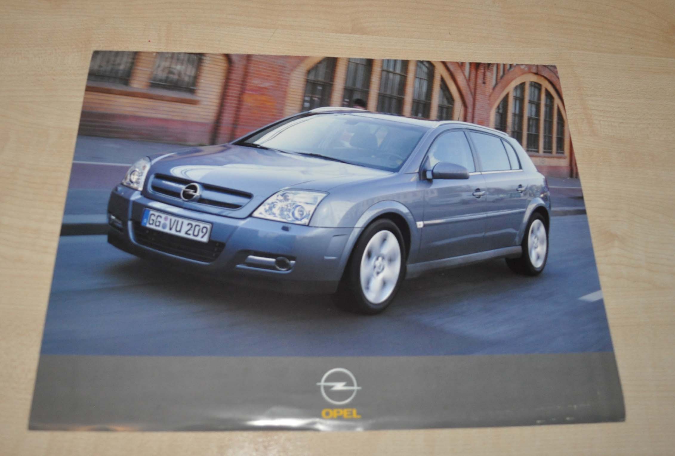2003 Opel Range Corsa Meriva Astra Zafira Vectra Signum Omega Japanese Brochure