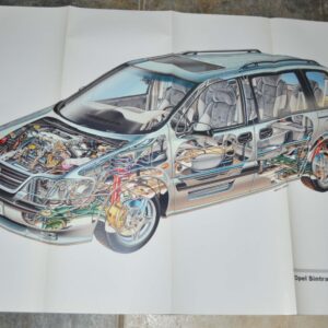 Opel Sintra Brochure Prospekt Poster