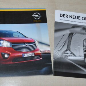 2014 Opel Vivaro Brochure Prospekt DE