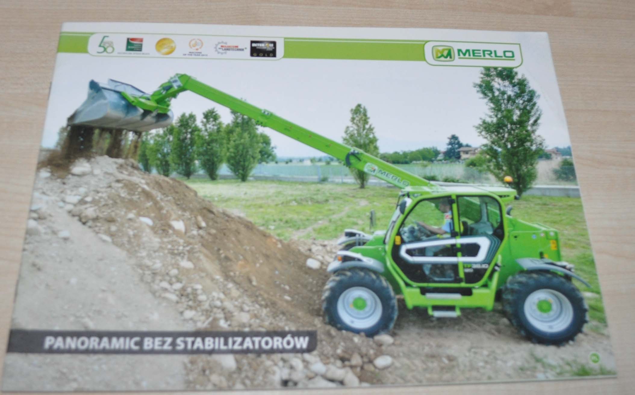 Merlo Panoramic Telehandlers Brochure Prospekt