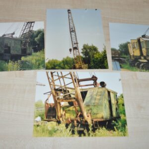 Excavator USSR Soviet Russian Photo Lot