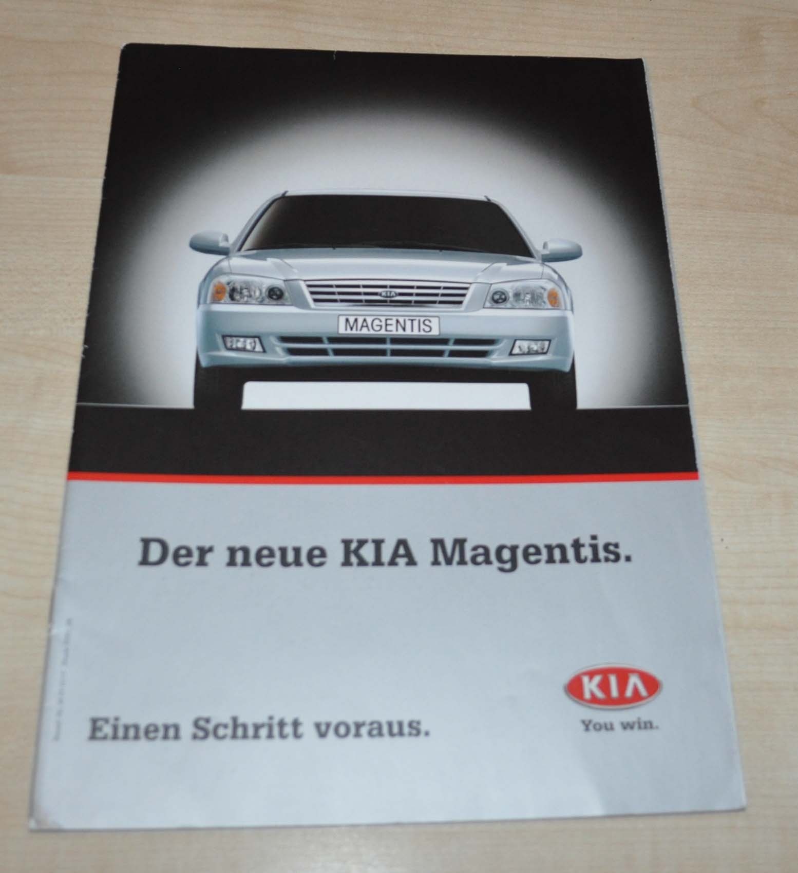 KIA Magentis Sales Brochure Prospekt DE