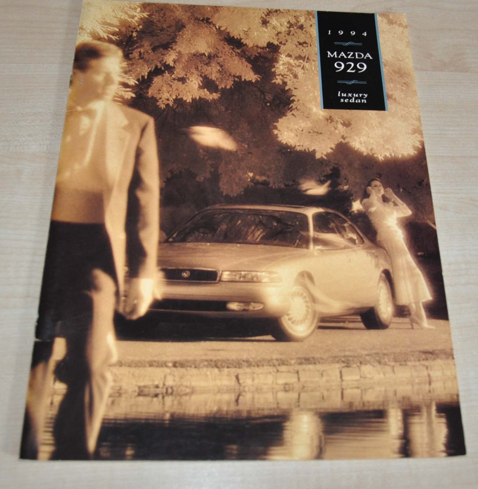 1994 Mazda 929 Brochure Prospekt ENG