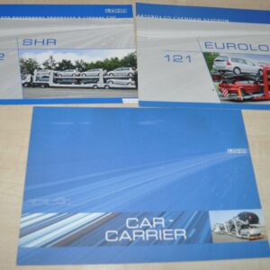 Lohr Range Car Carrier Trailer Truck Brochure Prospekt Prospectus