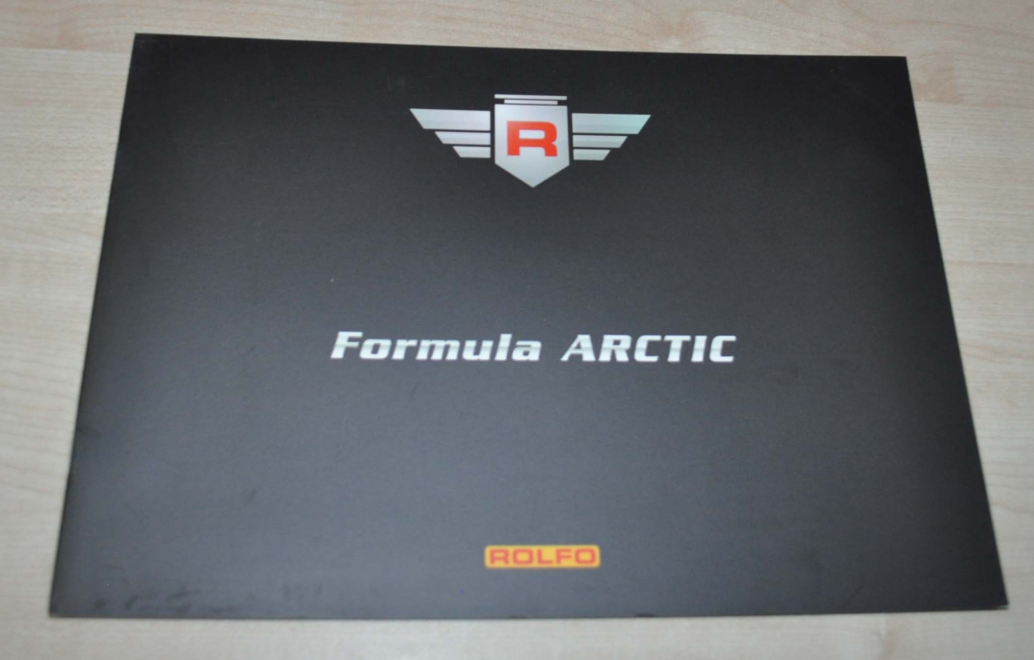 Rolfo Formula Arctic Car Transporter Trailer Brochure Prospekt