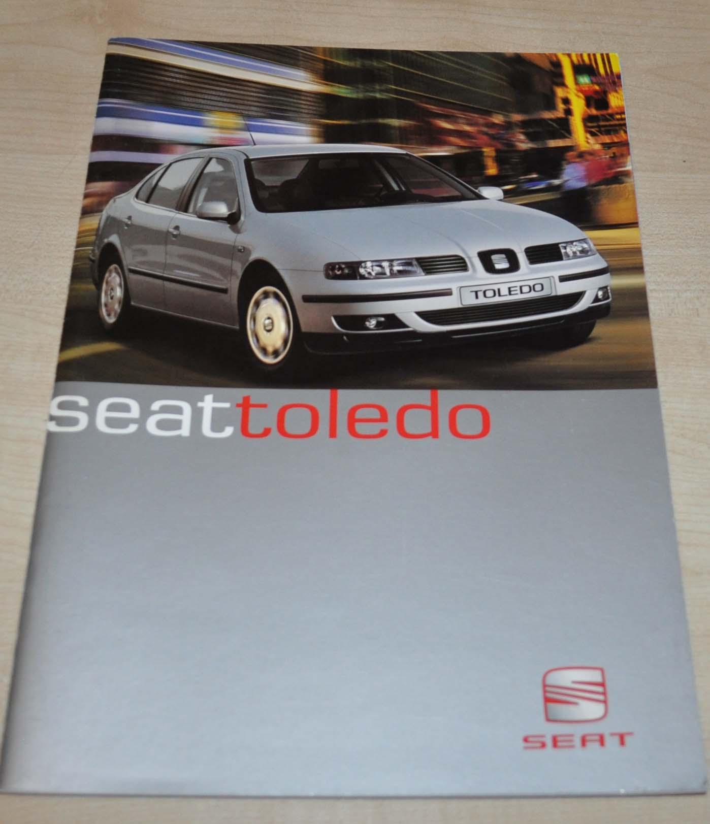 2000 SEAT Toledo Brochure Prospekt Prospectus Italia