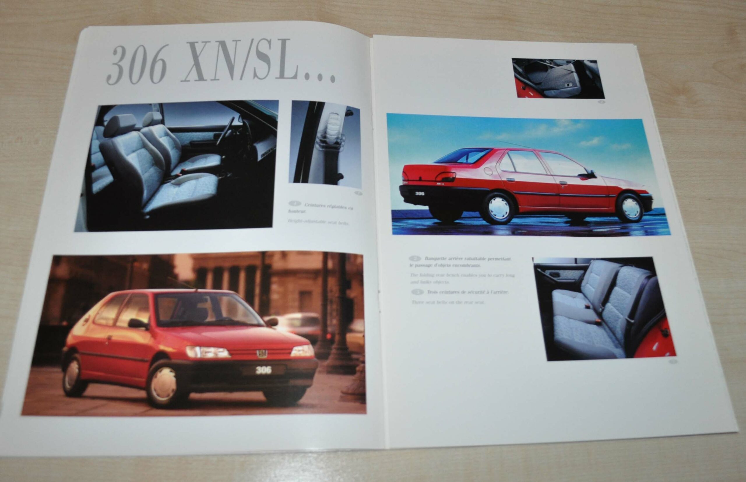 Peugeot 306 Brochure Prospekt Prospectus – AUTO BROCHURE