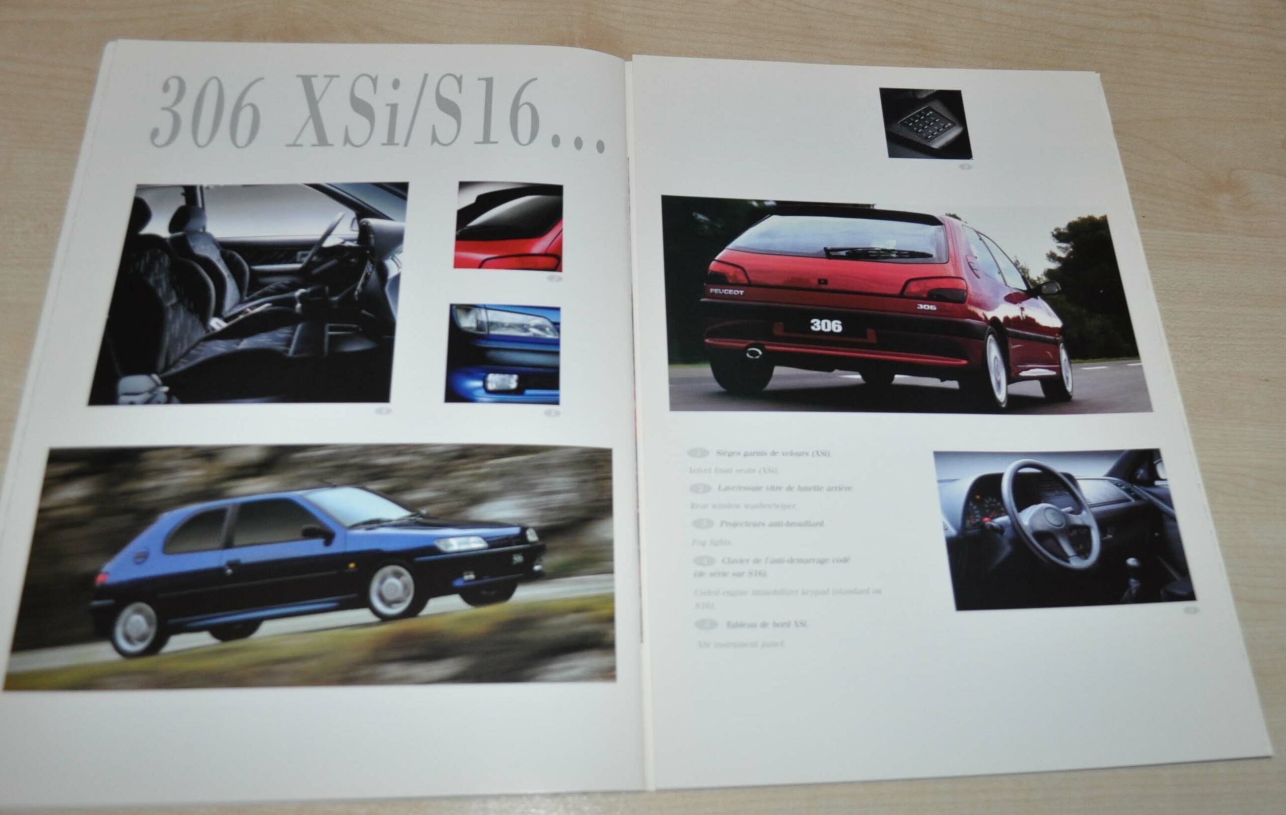 Peugeot 306 Brochure Prospekt Prospectus – AUTO BROCHURE