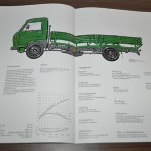 1983 MAN 10.136 F Truck Sales Specification Brochure Prospekt DE