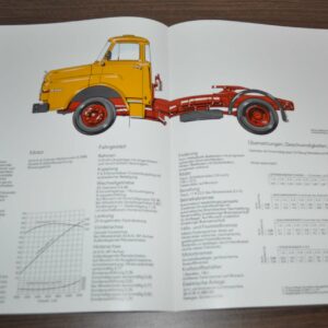 1983 MAN 15.240 HS & HAS Truck Sales Specification Brochure Prospekt DE