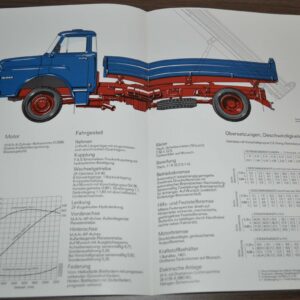 1983 MAN 15.240 HAK Truck Sales Specification Brochure Prospekt DE