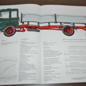 1983 MAN 16.192 F Truck Sales Specification Brochure Prospekt DE