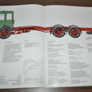 1983 MAN 22.321 FNL Truck Sales Specification Brochure Prospekt DE