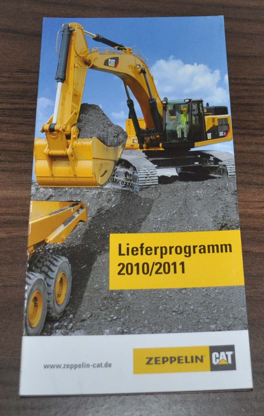 2010 2011 Caterpillar Zeppelin Model Range Specification Brochure ...