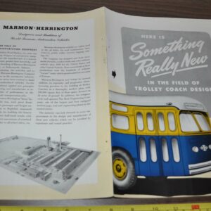 1945 Marmon-Herrington Trolley Coaches Ad