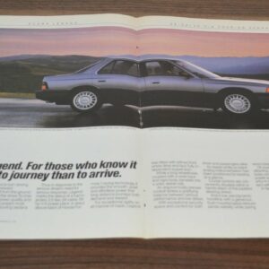 1986 Acura Legend TeleVideo Ad