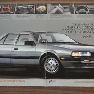 1986 Mazda 626 Deluxe Sport Sedan Ad