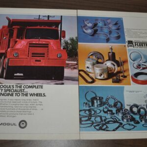 1974 Mack DM Series Truck Ad Federal-Mogul Fleetparts NAPA
