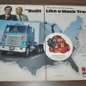 1976 Mack Cruise-Liner Truck Ad