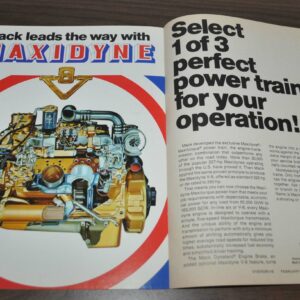1971 Mack Truck Ad Maxidyne Diesel Engine