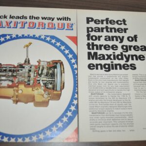 1971 Mack Truck Ad Maxitorque
