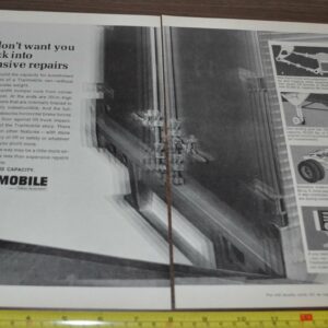 1967 Trailmobile Trailer Truck Ad Neptune White 3000 Lipe-Rollway Vari Speed