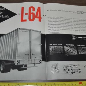 1959 Trailmobile Trailer Truck Ad Kysor King-Seeley